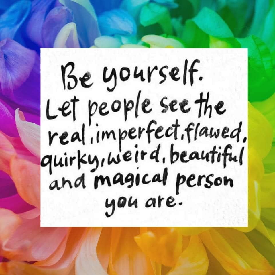 BE THE REAL YOU!